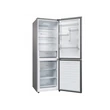 Kép 2/8 - Haier HDPR3618DNPK Alulfagyasztós kombinált hűtő "D", No Forst, inox, 185 cm
