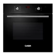 Kép 1/2 - Gaba GMO-70-9CB   Beépíthető Elektromos Sütő, 70 L, 9 Funkció, Hőlégbefúvás, Piros Kijelző, Fekete