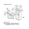 Kép 6/6 - BOSCH HBA572EM3 Önállóan beépíthető sütő ,  Serie4 ,  Matt design ,  71 l ,  7 funkció ,  3D hőlégbefúvás ,   A+ ,  pirolitikus öntisztítás ,  AutoPilot10 ,  AirFry sütési mód (AirFry tepsi tartozék) ,   teleszkópos sütősín