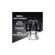 Kép 4/7 - Bialetti MINI EXPRESS Indukciós kotyogós kávéfőző szett(0007310)