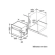 Kép 5/5 - Bosch SCX6ITB00E Beépíthető kompakt mosogatógép - Serie 6 - 8 teríték - 6 program - 4 opció