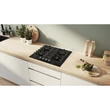 Kép 9/11 - BOSCH PPP6AAI40 Gázfőzőlap ,  Matt Design edzett üveglap ,  Serie6 ,   4 gázégő ,  FlameSelect ,   öntöttvas edénytartó rács
