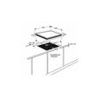 Kép 2/3 - AEG HK634021XB Kerámia Főzőlap 60cm INOX Keret