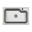 Kép 1/2 - Operis AS-91S AS 91 inox mosogató, felület: fényes