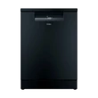 Kép 1/9 - HAIER XF 4A4M4PB Szabadonálló Mosogatógép, fekete, 14 teríték, A, WiFi