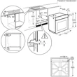 Kép 9/9 - Electrolux EOD5F71Z SteamBake beépíthető sütő gőzfunkcióval, maghőmérő, tisztítás: aqua clean + katalitikus hátfal, LED kijelző