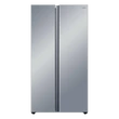 Kép 1/6 - Candy CNSQ2T918EX Side by Side inox hűtő, 523 Liter, 91x65x178 cm, 331+192 Liter, "E", No Frost