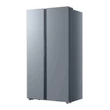 Kép 2/6 - Candy CNSQ2T918EX Side by Side inox hűtő, 523 Liter, 91x65x178 cm, 331+192 Liter, "E", No Frost