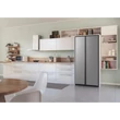 Kép 6/6 - Candy CNSQ2T918EX Side by Side inox hűtő, 523 Liter, 91x65x178 cm, 331+192 Liter, "E", No Frost