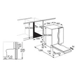 Kép 6/6 - Electrolux E97LX200P Beépíthető mosogatógép, XXL, WiFi, QuickSelect kezelőpanel, FlexiMax fiók, AirDry, 15 teríték