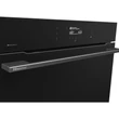 Kép 3/5 - Hisense BIM406A8B KOMPAKT MIKRO + SÜTŐ KOMBI  Multifunkciós sütő és mikrohullámú sütő kombi, 50 liter,  14  funkció , Pizza, AirFry , Sabbath mód, StepBake , FrozenBake, TFT színes kijelző, Inverter , teljesen fekete  üveg ajtó, WIFI - okos otthon: Connec