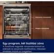 Kép 9/11 - Electrolux E92LX220P Beépíthető mosogatógép, WiFi, QuickSelect kezelőpanel, EasyFlex Pro fiók, AirDry, 14 teríték