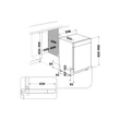 Kép 11/11 - WHIRLPOOL W7FHS61X Mosogatógép, A , 15 teríték, inox készülékszín, 8 program, 9,9 l vízfogyasztás, PowerClean és 6. érzék technológia , fix 3. evőeszköztartó fiók, NaturalDry  41dBA