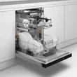Kép 5/11 - WHIRLPOOL W7FHS61X Mosogatógép, A , 15 teríték, inox készülékszín, 8 program, 9,9 l vízfogyasztás, PowerClean és 6. érzék technológia , fix 3. evőeszköztartó fiók, NaturalDry  41dBA