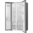 Kép 7/12 - Gorenje NRS917E61X Side by Side hűtő, űrtartalom: 347/181l, ,  NO-FROST, INVERTERES kompresszor,  vízadagoló, automata jégadagoló, inox