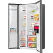 Kép 8/12 - Gorenje NRS917E61X Side by Side hűtő, űrtartalom: 347/181l, ,  NO-FROST, INVERTERES kompresszor,  vízadagoló, automata jégadagoló, inox