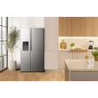 Kép 10/12 - Gorenje NRS917E61X Side by Side hűtő, űrtartalom: 347/181l, ,  NO-FROST, INVERTERES kompresszor,  vízadagoló, automata jégadagoló, inox