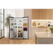 Kép 11/12 - Gorenje NRS917E61X Side by Side hűtő, űrtartalom: 347/181l, ,  NO-FROST, INVERTERES kompresszor,  vízadagoló, automata jégadagoló, inox