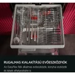 Kép 7/12 - AEG GI6220D2SN Beépíthető mosogatógép, QuickSelect kezelőpanel, EasyFlex fiók, 14 teríték
