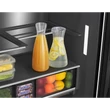 Kép 12/14 - Hisense RQ600P7SKE Side by Side Francia ajtós, Multidoor hűtőszekrény, Wifi, No Frost, Fekete, Betekintő ablak, UV szűrt vízadagoló, TFT Kijelző