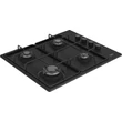 Kép 2/5 - Beko HIBG64120SB Beépíthető Fekete Gázfőzőlap
