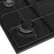 Kép 5/5 - Beko HIBG64120SB Beépíthető Fekete Gázfőzőlap