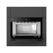 Kép 2/4 - Gorenje BM341M3DBGH Beépíthető mikró, 34 L, fekete üveg, lefelé nyíló ajtó