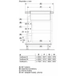 Kép 9/9 - BOSCH PVS81AB16E CombiInduction üvegkerámia főzőlap beépített páraelszívóval ,  Matt Design felület ,  Serie4 ,  80cm ,  Keret nélküli kivitel ,  4 indukciós főzőzóna, ebből 2 összekapcsolható CombiInduction zóna ,    622 m3/h