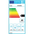Kép 5/5 - CANDY CBT60RBG Beépíthető teleszkópos páraelszívó 60cm, C, fekete, 402 m3/h