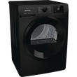 Kép 1/3 - Gorenje DNE82/BGN hőszivattyús szárítógép, 8 kg, fekete szín