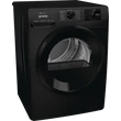 Kép 2/6 - Gorenje DPNE82GNLWIFI/B  szabadonálló hőszivattyús szárítógép, 8 kg, Wifi, LED képernyő, szag és gyűrődésmentesítés, dobvilágítás, fekete