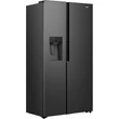Kép 2/10 - Gorenje NRS917E61BX Side by Side hűtő, űrtartalom: 347/181l,  NO-FROST, INVERTERES kompresszor,  vízadagoló, automata jégadagoló, inox-fekete