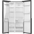 Kép 6/10 - Gorenje NRS917E61BX Side by Side hűtő, űrtartalom: 347/181l,  NO-FROST, INVERTERES kompresszor,  vízadagoló, automata jégadagoló, inox-fekete
