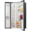 Kép 9/10 - Gorenje NRS917E61BX Side by Side hűtő, űrtartalom: 347/181l,  NO-FROST, INVERTERES kompresszor,  vízadagoló, automata jégadagoló, inox-fekete