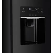 Kép 13/16 - Kluge KCSN577LD szabadonálló fekete üveg kétajtós hűtőszekrény, NoFrost, Side By Side Ital és Jég adagolóval