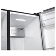 Kép 16/16 - Kluge KCSN577LD szabadonálló fekete üveg kétajtós hűtőszekrény, NoFrost, Side By Side Ital és Jég adagolóval