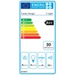 Kép 6/7 - Kluge KOI9500BL T-light fali fekete páraelszívó