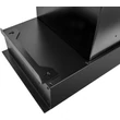 Kép 10/13 - Kluge KOV6140BLG beépíthető fekete páraelszívó, 60cm, kihajtható fekete üvegpanel