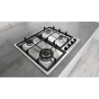 Kép 6/9 - Kluge KPG6000X beépíthető gáz főzőlap, 60 cm, inox, WOK égő