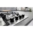 Kép 8/9 - Kluge KPG6000X beépíthető gáz főzőlap, 60 cm, inox, WOK égő