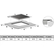 Kép 7/7 - Kluge KPI9040B beépíthető indukciós főzőlap, 90cm