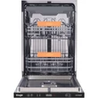 Kép 1/7 - Kluge KVD4600P beépíthető mosogatógép, 45 cm