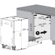 Kép 6/7 - Kluge KVD4600P beépíthető mosogatógép, 45 cm