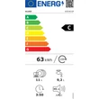 Kép 7/9 - Kluge KVD4610P beépíthető mosogatógép, 45 cm, időkijelző a padlón