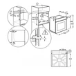 Kép 2/2 - Electrolux LOF4P06BK SurroundCook beépíthető sütő, pirolitikus tisztítás