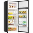 Kép 3/7 - CANDY CNDQ2S514EX Felülfagyasztós inox kombi hűtő 143 cm