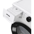 Kép 6/9 - Gorenje D2HNE7D ESSENTIAL+,  7 kg , "D" , hőszivattyús, LED képernyő érintőgombokkal,  ReFresh és gyűrődésmentesítő program,  ExtraHygiene program,  84,5/59,5/51cm, fehér-fekete szín