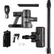 Kép 11/14 - Gorenje SVC222480AA ÁLLÓ POSZÍVÓ 2IN1 -  250W; 2in1 porszívó + morzsaporszívó; AntiTangle technológia;  0,7 literes portartály űrtartalom; vezeték nélküli működés; LED világítás