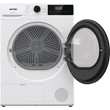 Kép 4/9 - Gorenje D2HNE7D ESSENTIAL+,  7 kg , "D" , hőszivattyús, LED képernyő érintőgombokkal,  ReFresh és gyűrődésmentesítő program,  ExtraHygiene program,  84,5/59,5/51cm, fehér-fekete szín