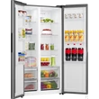 Kép 7/12 - Gorenje NRS917E41X Side by Side hűtő,  347/197l,  "E" , TOTAL NO-FROST,  INVERTERES kompresszor, ConvertFreshZone  inox, 1786/911/615mm